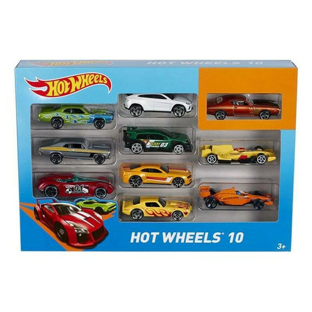 Vehicle Playset Hot Wheels Metal (10 Pcs)