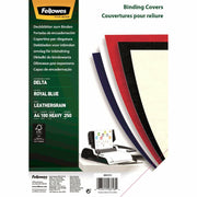 Binding covers Fellowes Delta 100 Units Blue A4 Cardboard