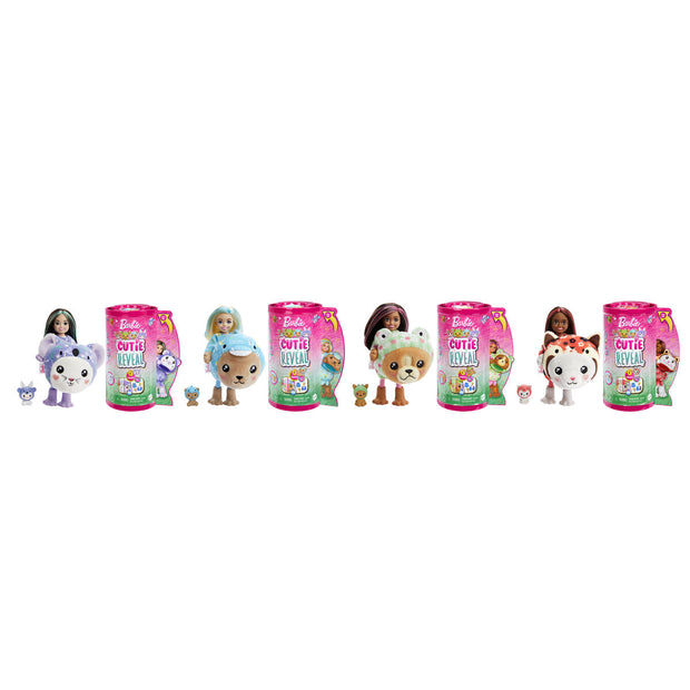 Doll Barbie Chelsea Cutie Reveal Serie Fluffy toy