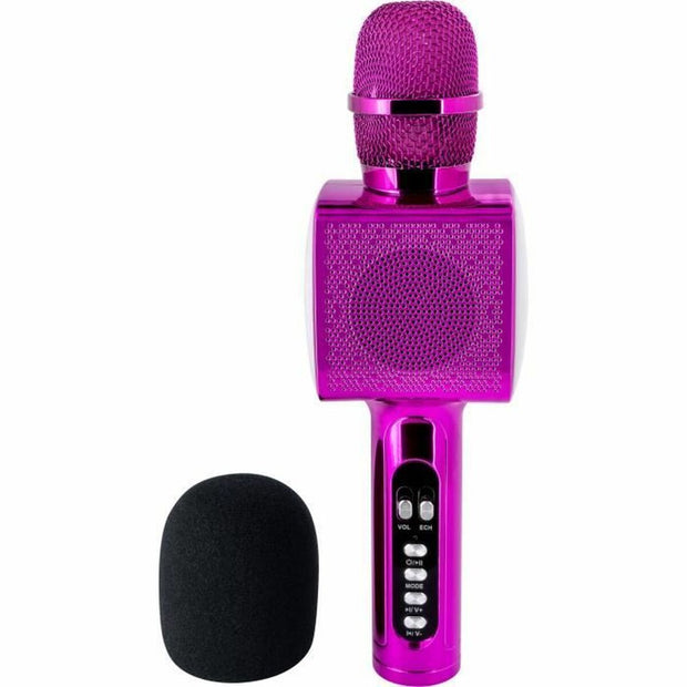 Karaoke Microphone BigBen Party PARTYBTMIC2PK Fuchsia
