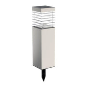 Solar lamp Galix Sergioro Grey Stainless steel 6 W 25 lm 10 x 47,6 x 10 cm