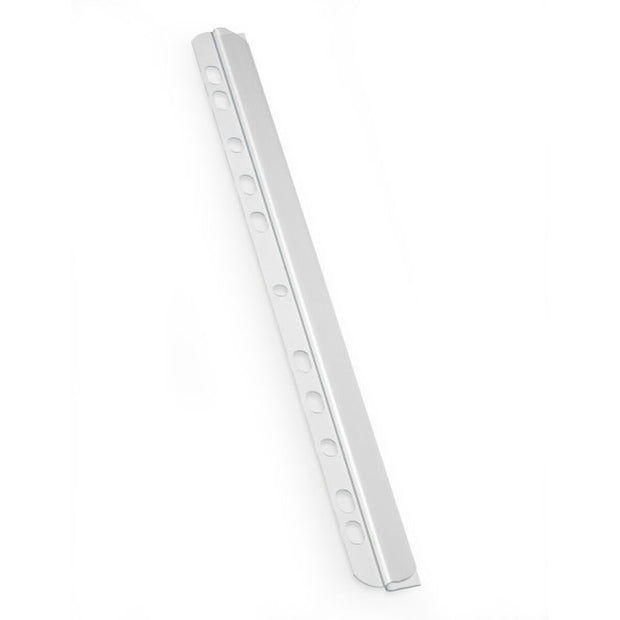 Spine Bars Durable Transparent PVC Plastic (50 Units)