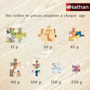 Puzzle Nathan Dans l'espace (Cherche et trouve) 150 Pieces