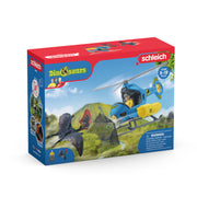 Helicopter Schleich Dinosaurs + 5 Years 19 Pieces