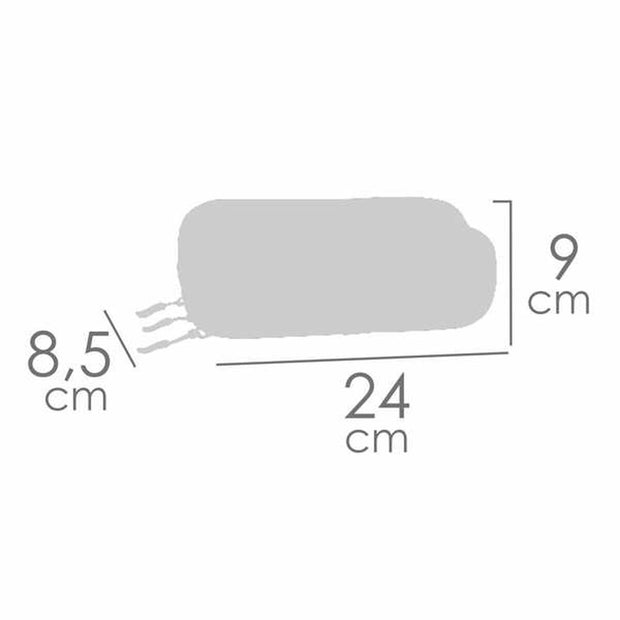 Triple Pencil Case Decuevas Provenza 24 x 9 x 8,5 cm