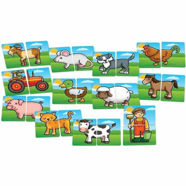 Educational Game Orchard Farmyard Heads & Tails (FR)