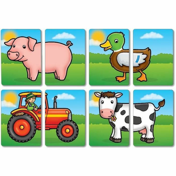 Educational Game Orchard Farmyard Heads & Tails (FR)