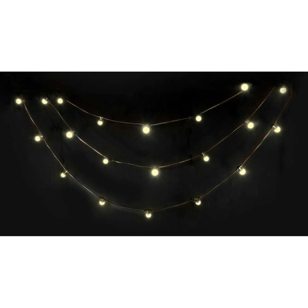 Wreath of LED Lights ibiza 10 m Warm light