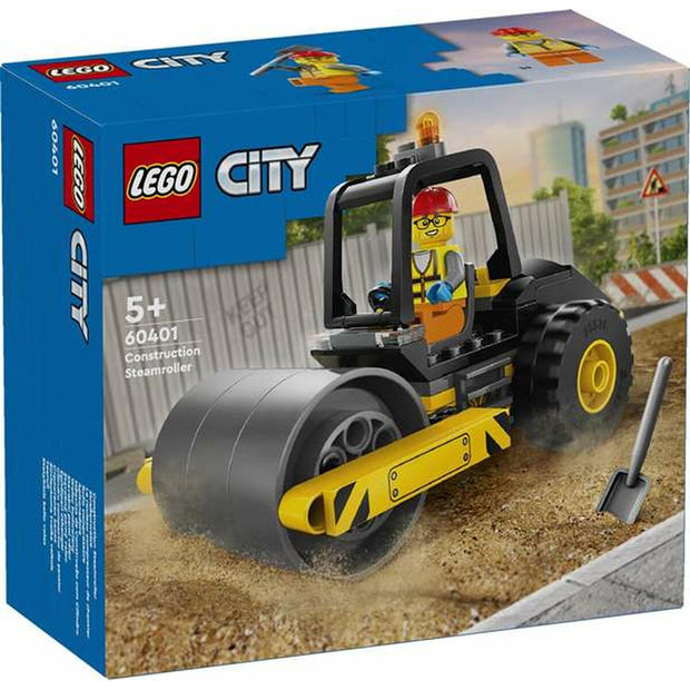 Construction set Lego 60401 - Construction Steamroller 78 Pieces
