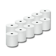 Thermal Paper Roll Qoltec 51892 10 Units 79 mm 80 m White