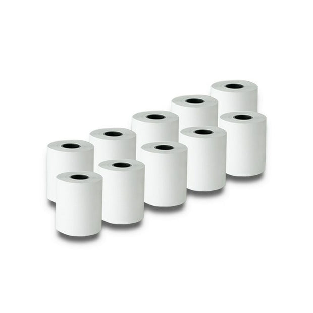 Thermal Paper Roll Qoltec 51900 10 Units 57 mm White 27 m