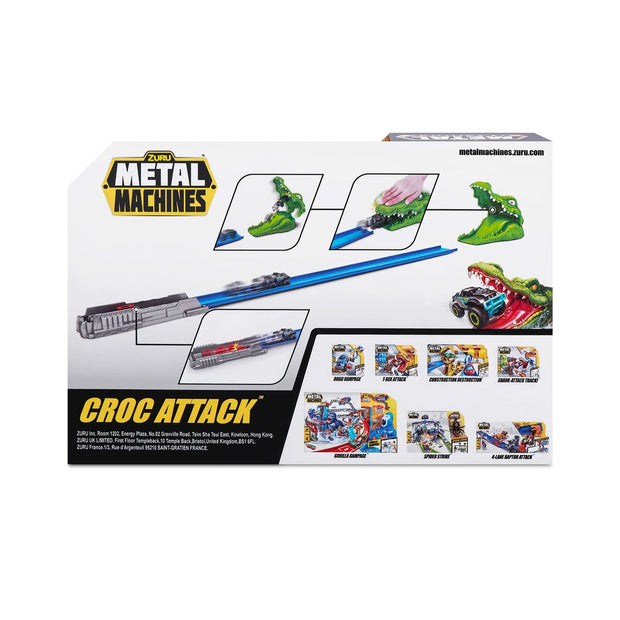 Launcher Track Zuru Metal Machines Croc Attack 30 x 9 cm