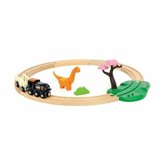 Train with Circuit Brio Dinosaur circle set