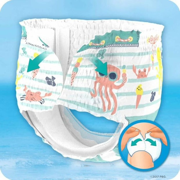 Disposable nappies Pampers Splashers 4-5