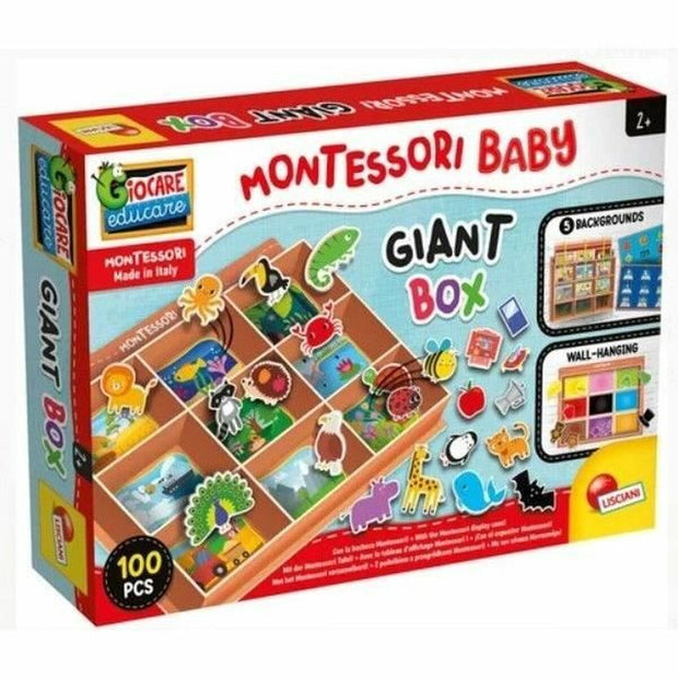 Educational Game Lisciani Giochi Montessori Baby Giant Box