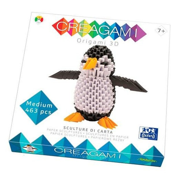 Paper Craft games Oxford Creagami 3D Penguin