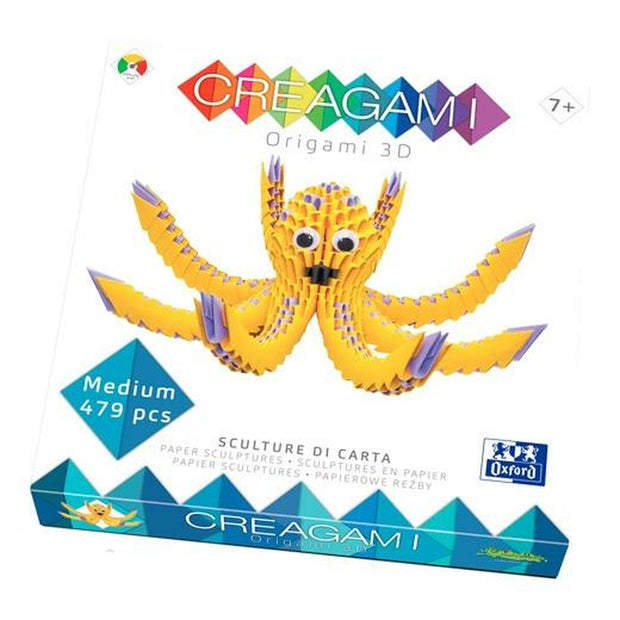 Paper Craft games Oxford Creagami 3D Octopus