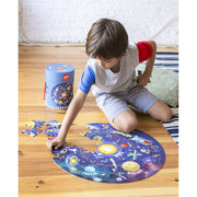 Puzzle Apli Solar System Circular 48 Pieces 50 cm