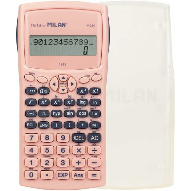 Scientific Calculator Milan Pink 16,7 x 8,4 x 1,9 cm