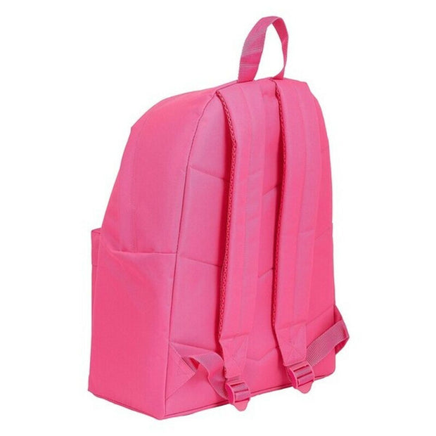School Bag Benetton Heart Pink