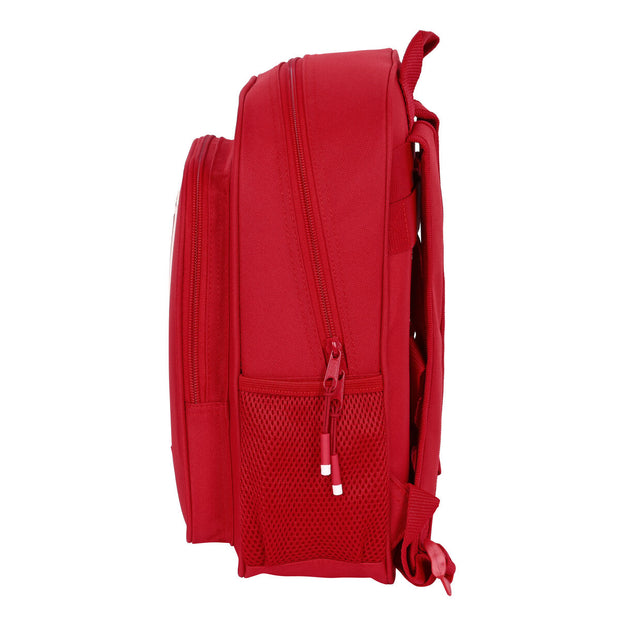 School Bag Granada C.F. Red (28 x 34 x 10 cm)