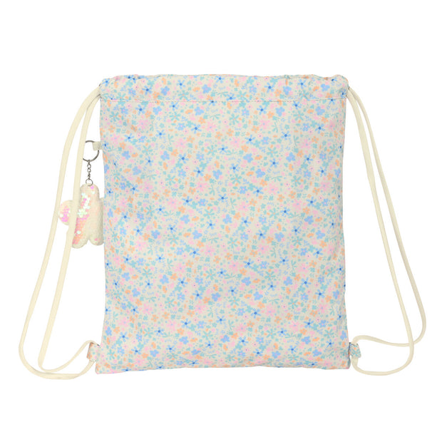 Backpack with Strings BlackFit8 Blossom Multicolour 35 x 40 x 1 cm