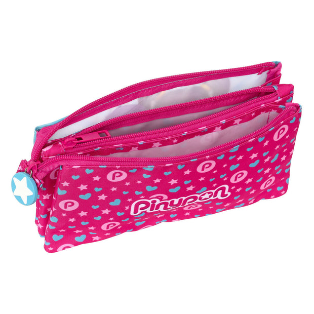 Double Carry-all Pinypon Blue Pink 22 x 12 x 3 cm