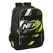 School Bag Nerf Get ready Black 31 x 44 x 17 cm