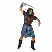 Costume for Adults Blue (5 pcs) Scottish Man
