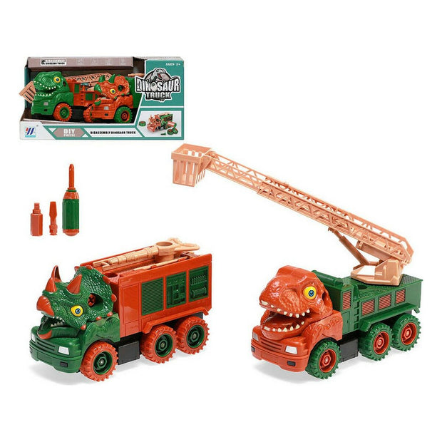 Construction Vehicles Dinosaurs Crane Lorry (Refurbished A)