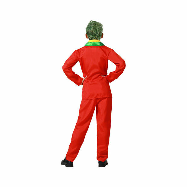 Costume for Adults Red Male Clown Children's