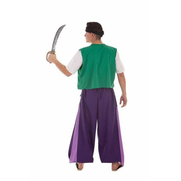 Costume for Adults Purple Aladdin 4 Pieces