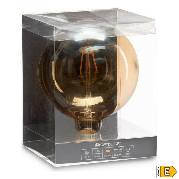 LED lamp 445 lm E27 Amber Vintage 4 W (15 x 18,5 x 15 cm)