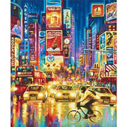 Paint by Numbers Set Alex Bog Amazing Times Square NYC 40 x 50 cm Numbers