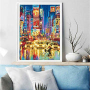 Paint by Numbers Set Alex Bog Amazing Times Square NYC 40 x 50 cm Numbers