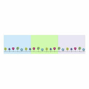 Cot protector Cool Kids Patch Garden (60 x 60 x 60 + 40 cm)