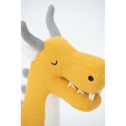 Fluffy toy Crochetts AMIGURUMIS MINI White Dragon 65 x 43 x 18 cm