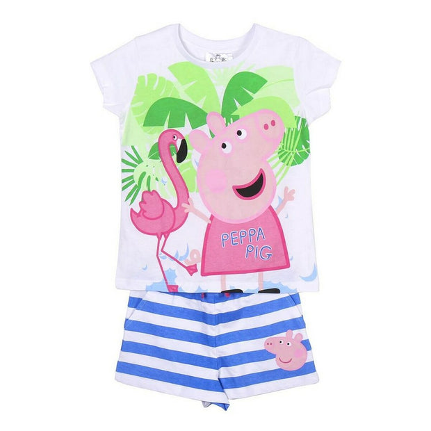 Set of clothes Peppa Pig White Blue