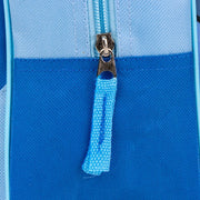 3D School Bag Stitch Blue 25 x 31 x 10 cm