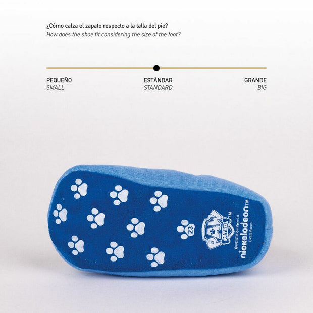 House Slippers The Paw Patrol Blue