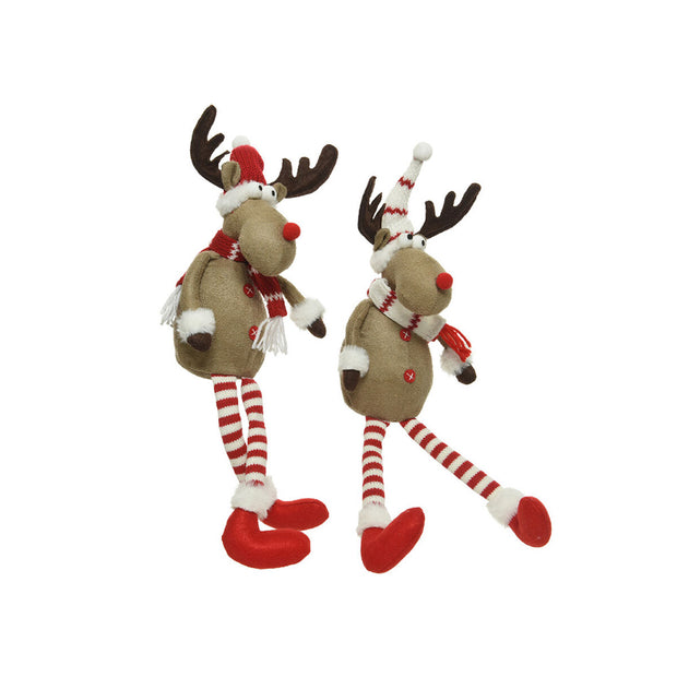 Christmas bauble Decoris 12,5 x 16 x 49 cm Christmas Reindeer