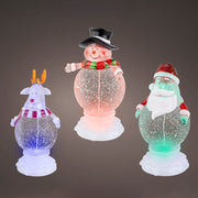 Decorative Figure Lumineo 488719 LED Light Christmas 13 x 10 x 21 cm