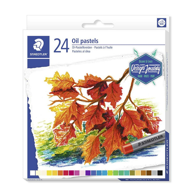 Coloured crayons Staedtler Design Journey 24 Pieces Multicolour (24 Units)