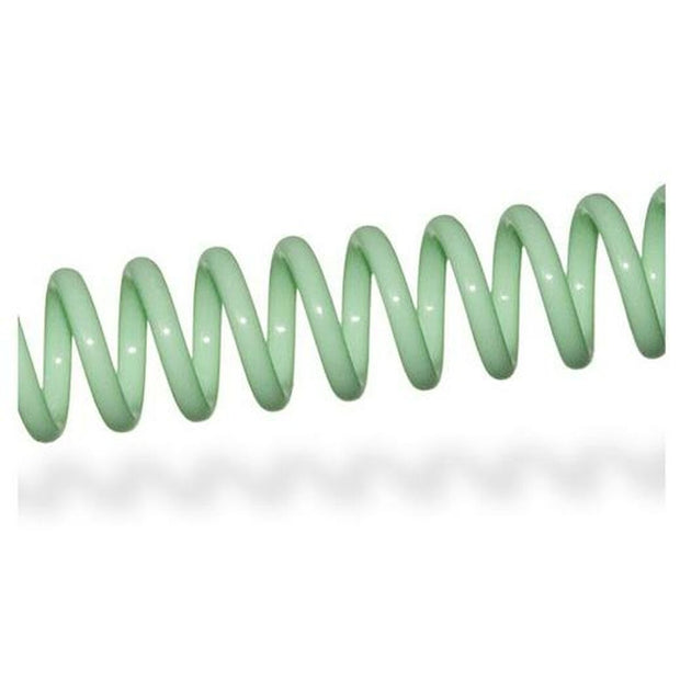 Binding Spirals DHP 5:1 Plastic 100 Units Green A4 Ø 14 mm