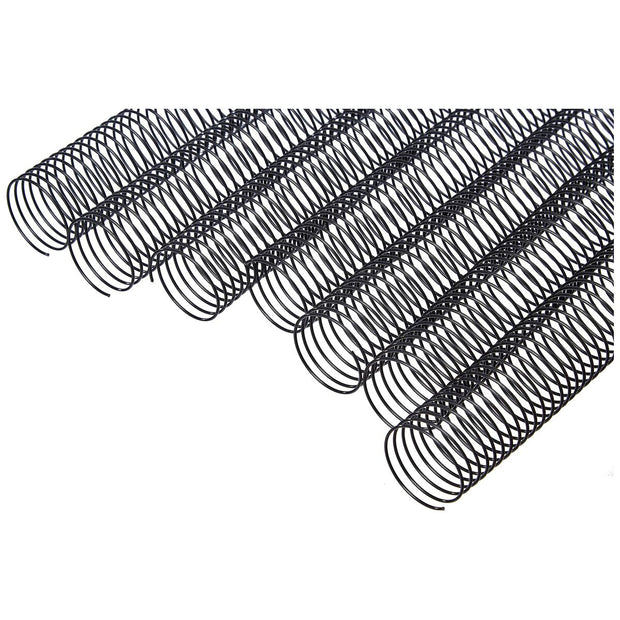 Binding Spirals Fellowes 5111501 Metal Black Ø 32 mm