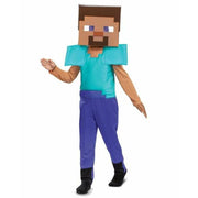 Costume for Children Minecraft Steve 2 Pieces
