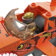 Construction kit Hot Wheels Mega Construx - Smash & Crash Shark Race 245 Pieces