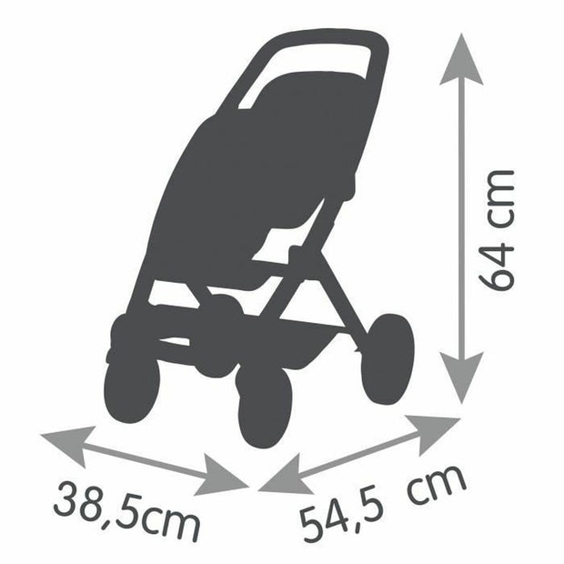 Doll Stroller Smoby Maxi-Cosi Twin 64 cm