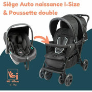 Baby's Pushchair Bambisol Black