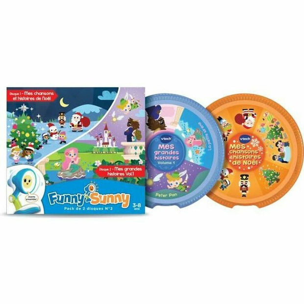 Interactive Toy for Babies Vtech Funny Sunny - Pack 2 Discs N ° 2 (FR)